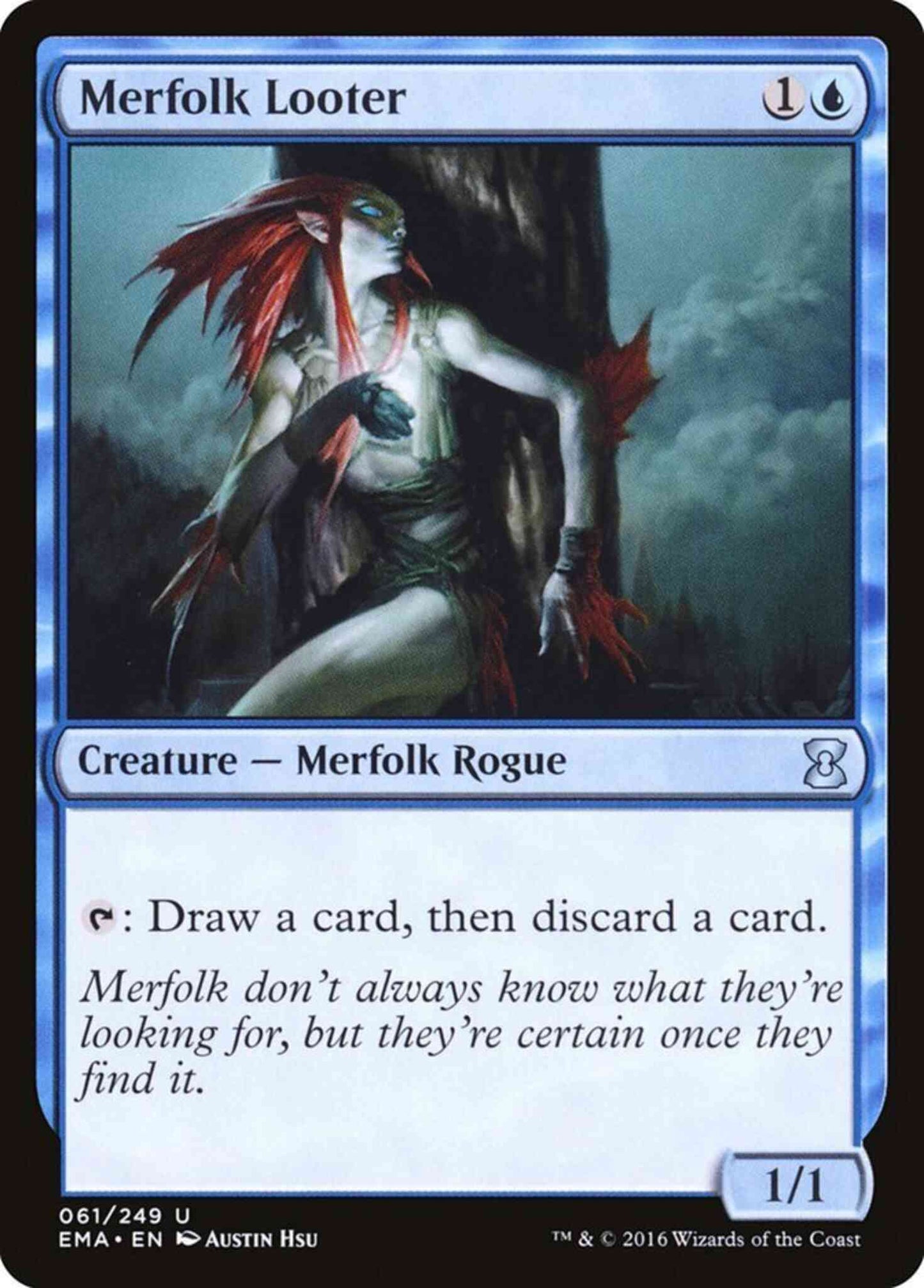 Merfolk Looter [61] [Eternal Masters] [Non-Foil]