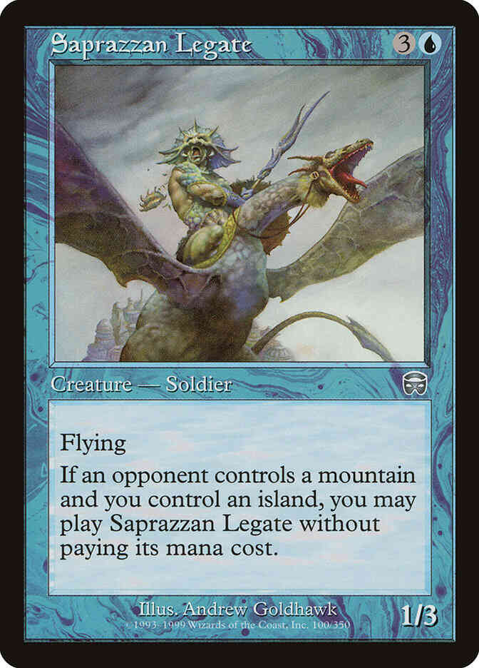 Saprazzan Legate [100] [Mercadian Masques] [Non-Foil]