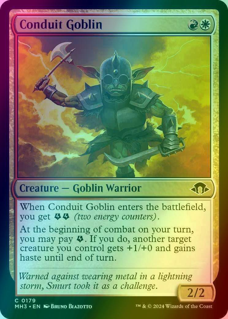 Conduit Goblin [179] [Modern Horizons 3] [Foil]