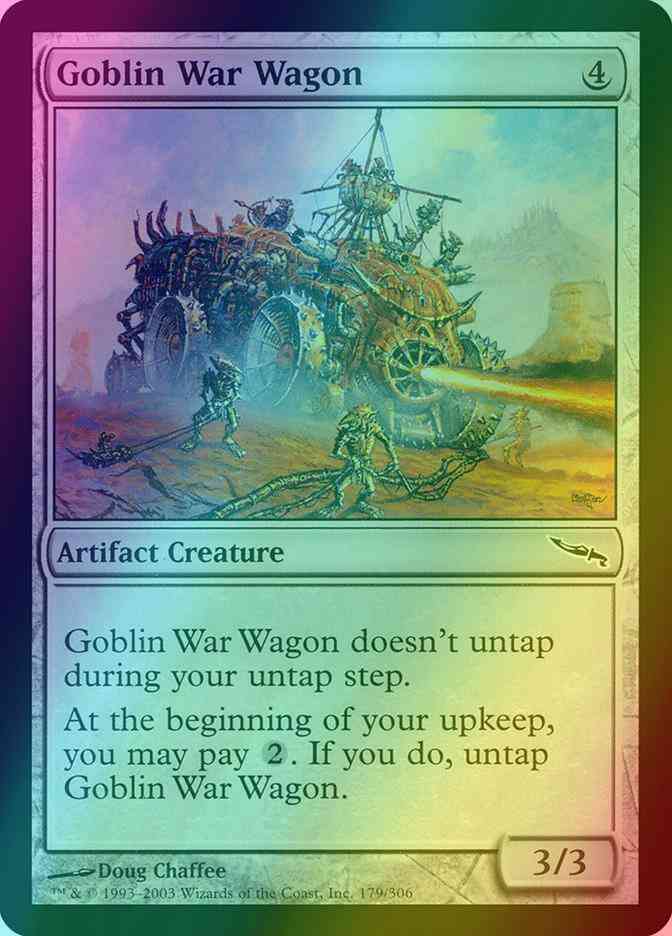 Goblin War Wagon [179] [Mirrodin] [Foil]