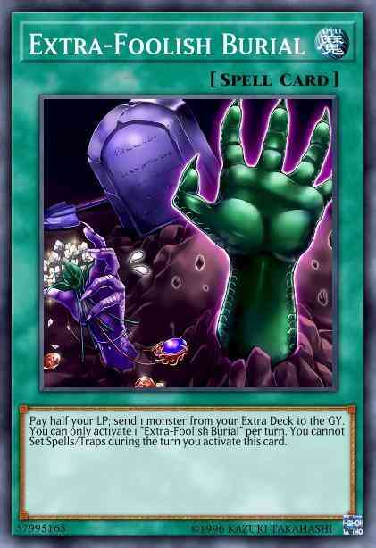 Extra-Foolish Burial - SOFU-EN065 - Super Rare - 1st Edition