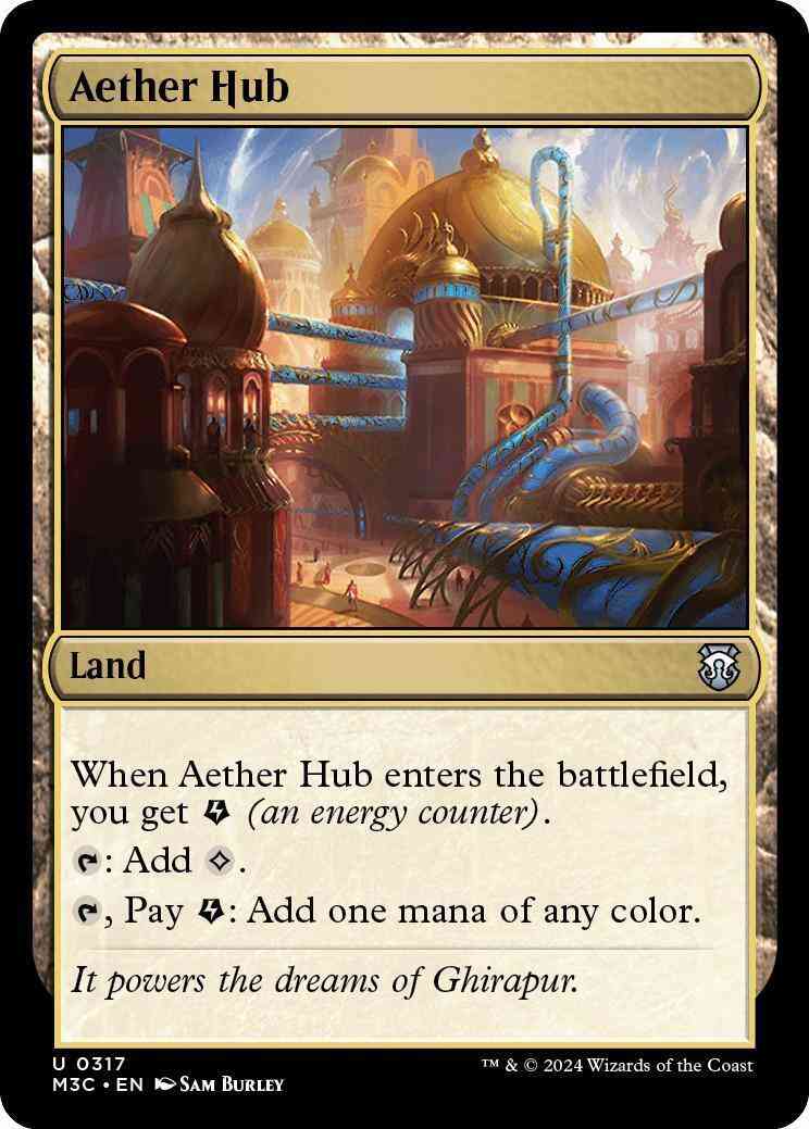 Aether Hub [317] [Modern Horizons 3: Commander] [Non-Foil]
