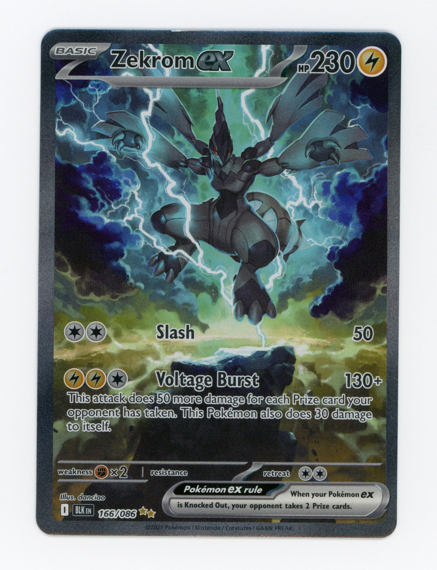 Zekrom ex — Special Illustration Rare — ID 18719