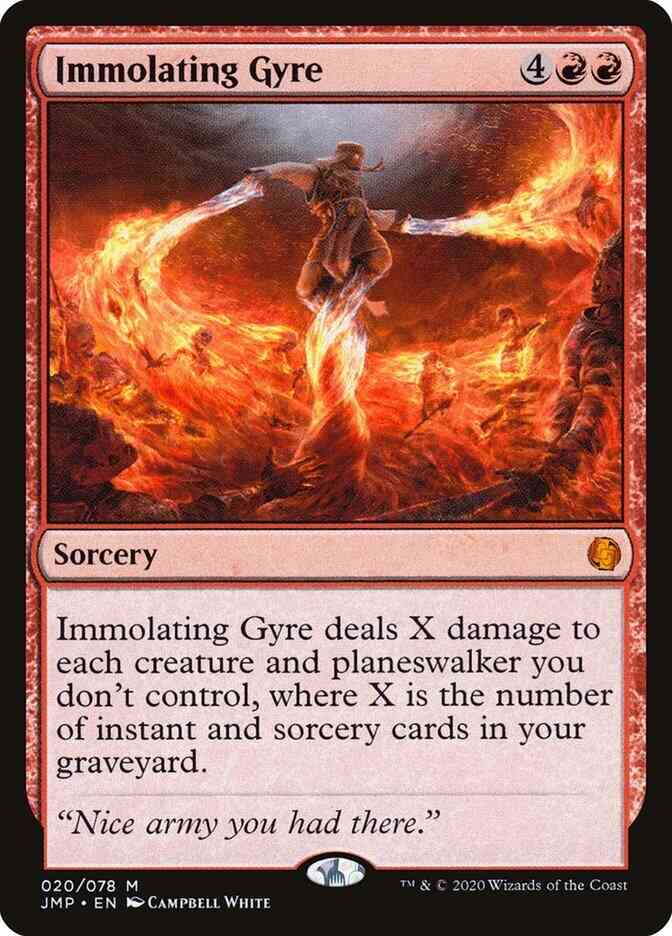 Immolating Gyre [20] [Jumpstart] [Non-Foil]