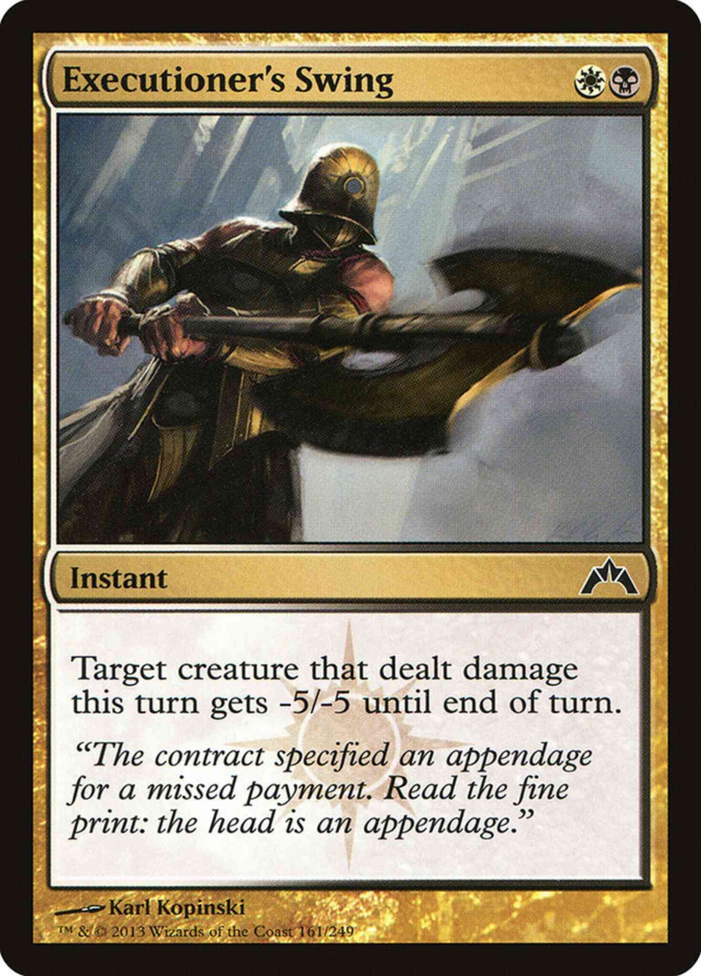 Executioner's Swing [161] [Gatecrash] [Non-Foil]