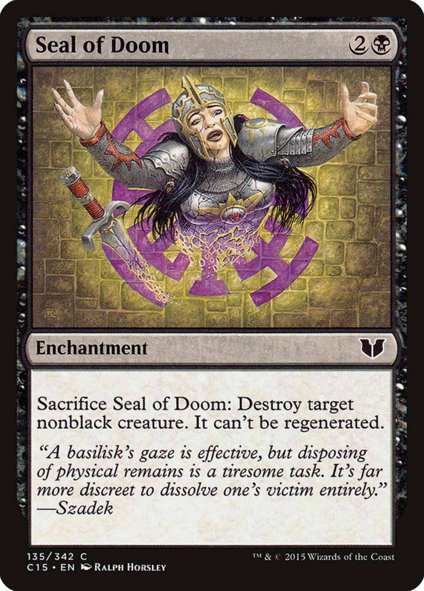 Seal of Doom [135] [Commander 2015] [Non-Foil]