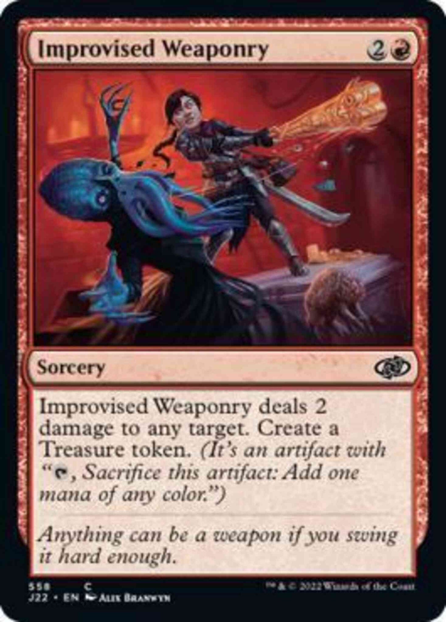 Improvised Weaponry [558] [Jumpstart 2022] [Non-Foil]