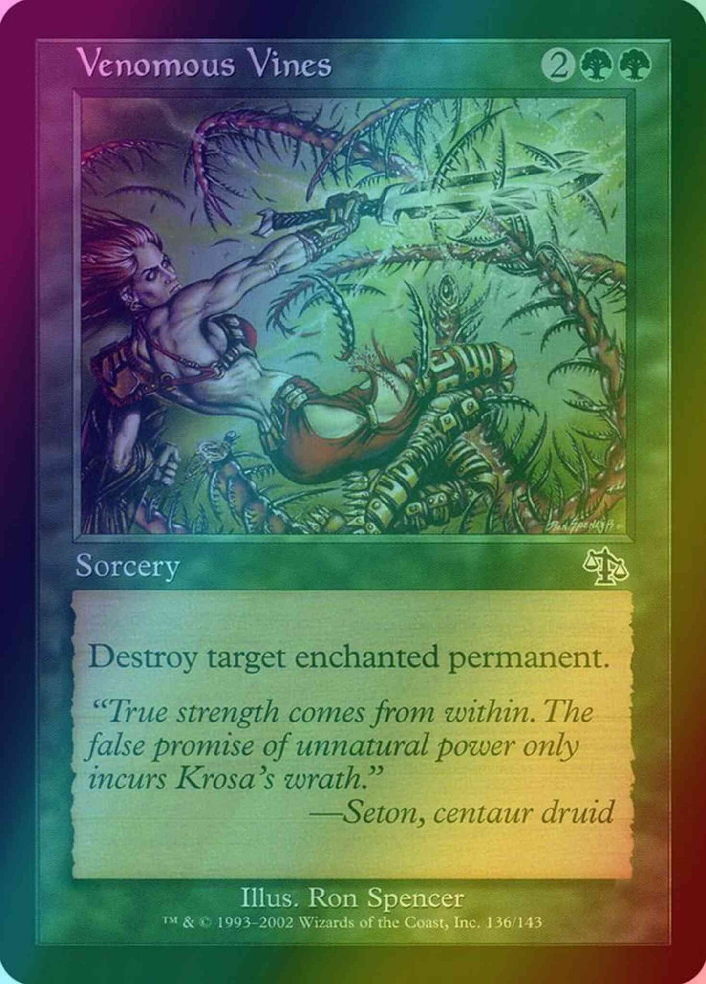 Venomous Vines [136] [Judgment] [Foil]