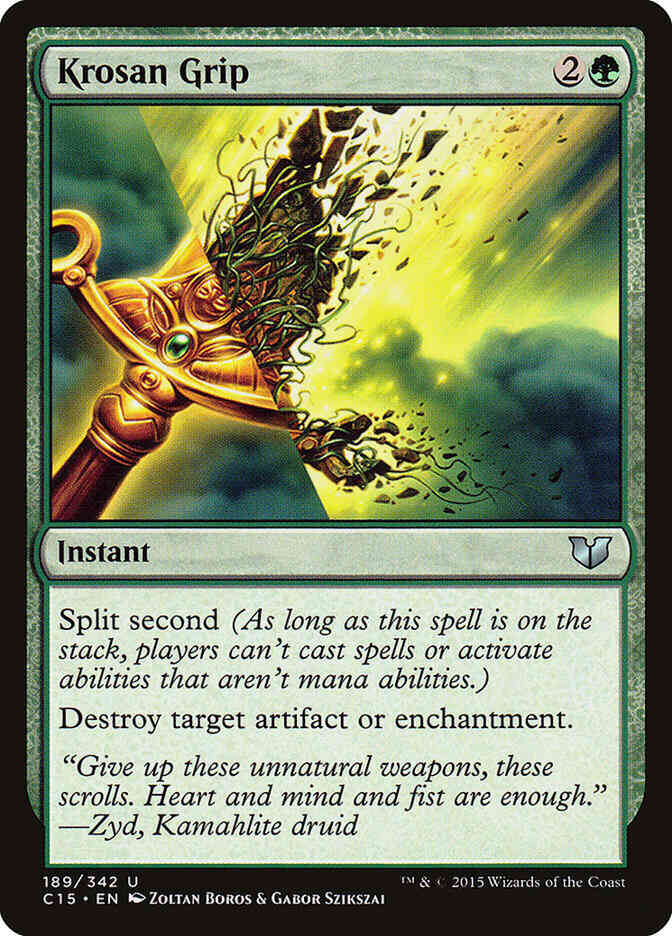 Krosan Grip [189] [Commander 2015] [Non-Foil]