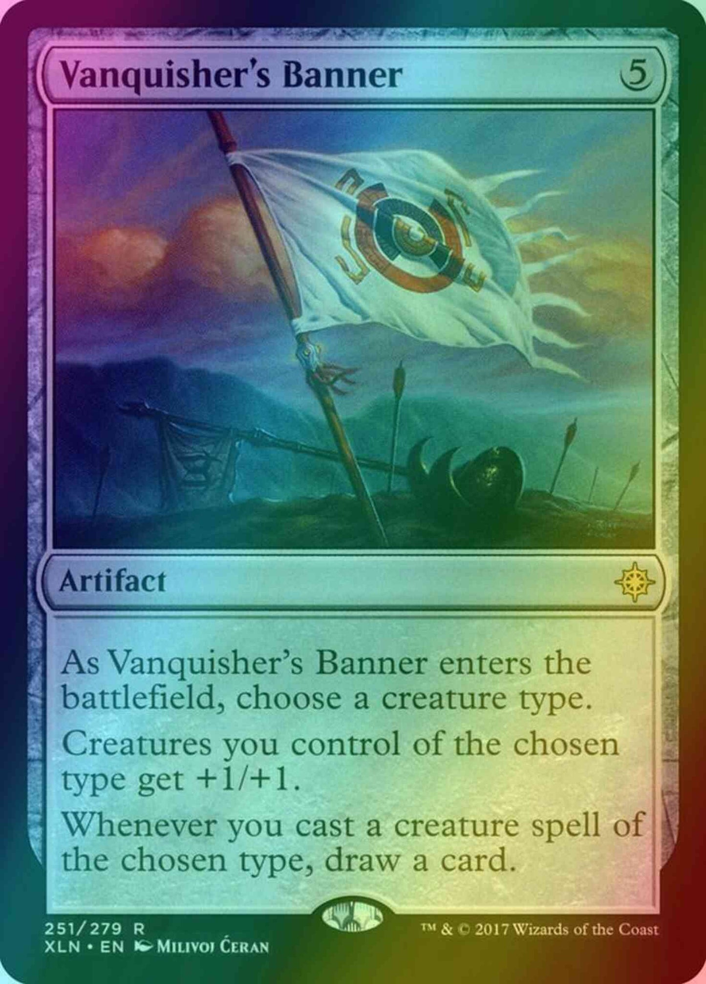 Vanquisher's Banner [251] [Ixalan] [Foil]