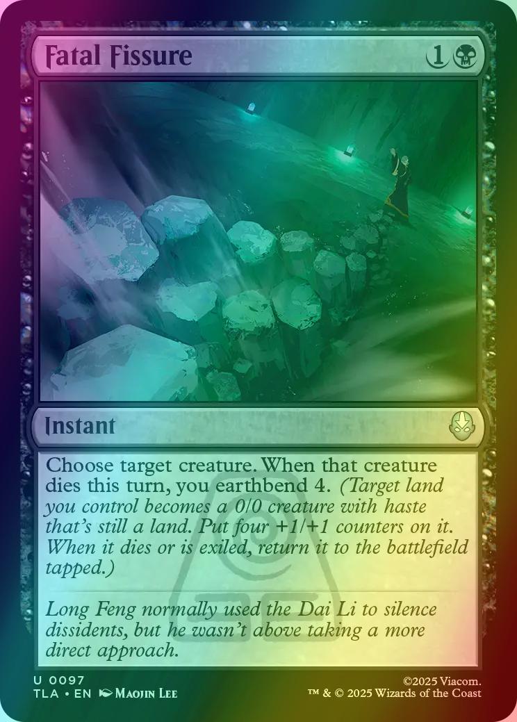 Fatal Fissure [97] [Avatar: The Last Airbender] [Foil]