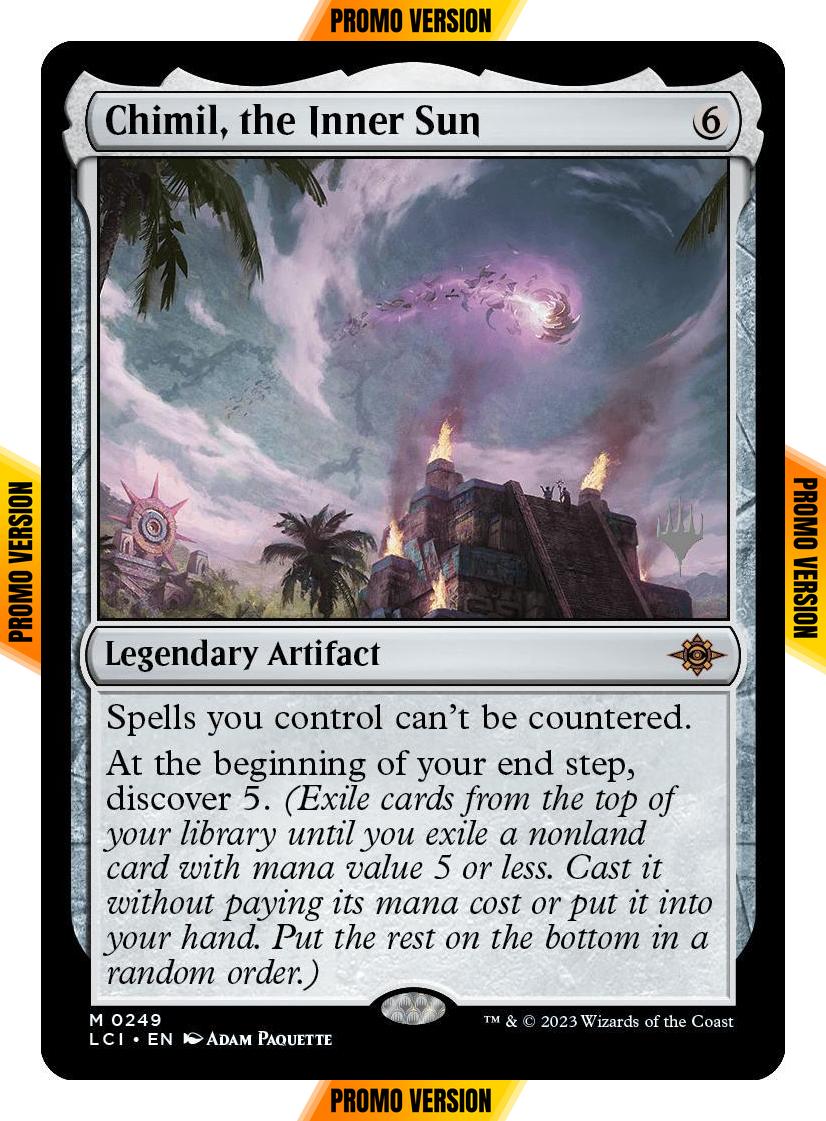 Chimil, the Inner Sun [249p] [Promo Pack] [The Lost Caverns of Ixalan: Promos] [Non-Foil]