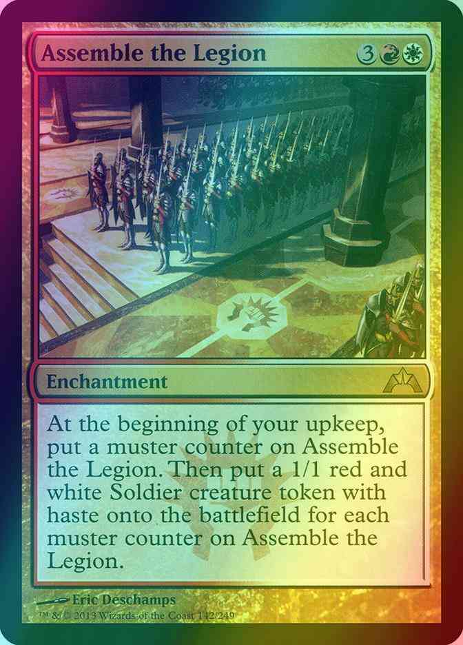 Assemble the Legion [142] [Gatecrash] [Foil]