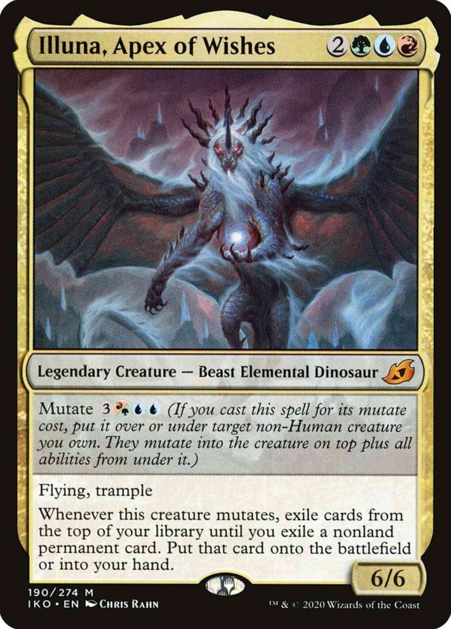 Illuna, Apex of Wishes [190] [Ikoria: Lair of Behemoths] [Non-Foil]