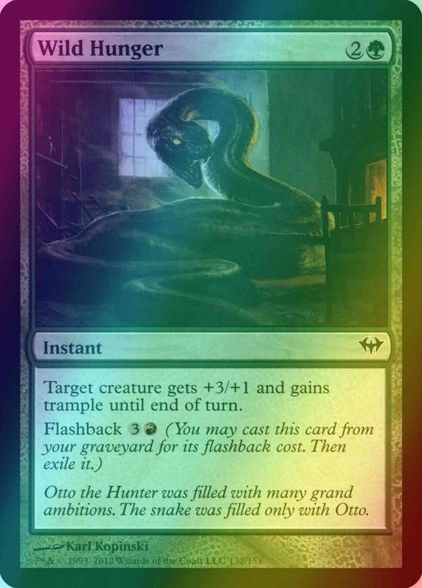 Wild Hunger [132] [Dark Ascension] [Foil] – Face to Face Games