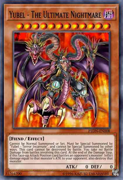 Yubel - The Ultimate Nightmare - RYMP-EN072 - Rare - 1st Edition