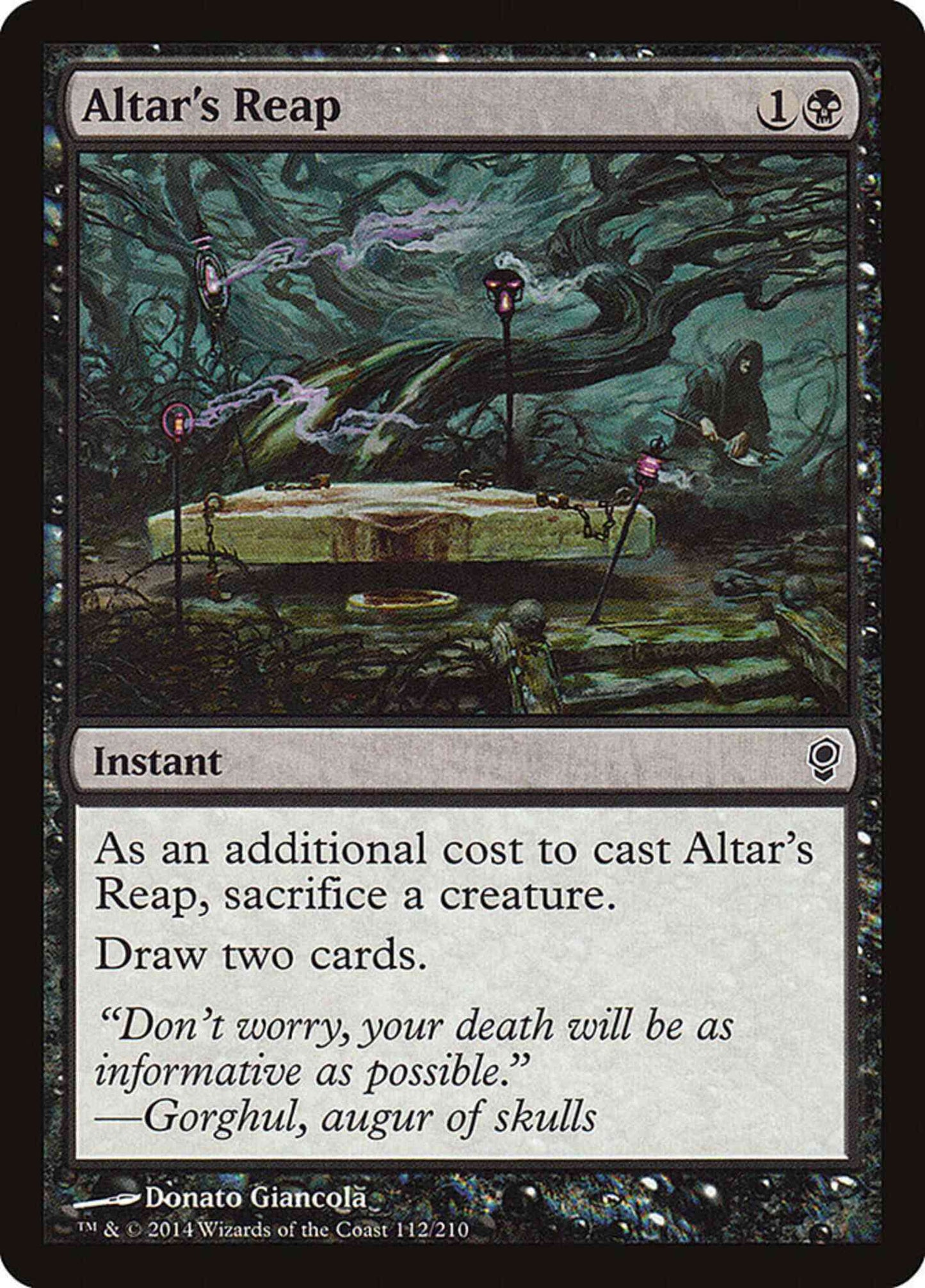 Altar's Reap [112] [Conspiracy] [Non-Foil]