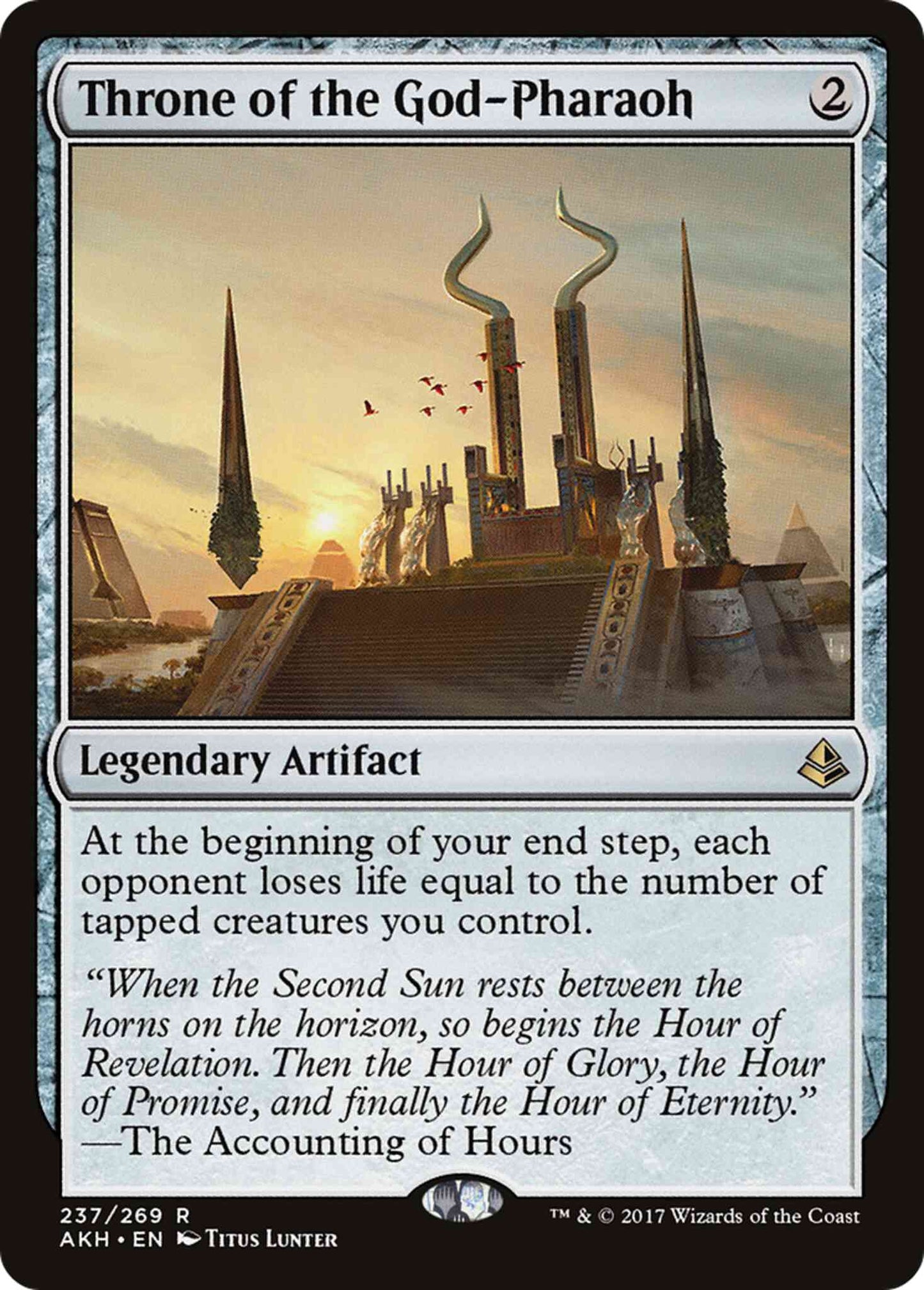 Throne of the God-Pharaoh [237] [Amonkhet] [Non-Foil]