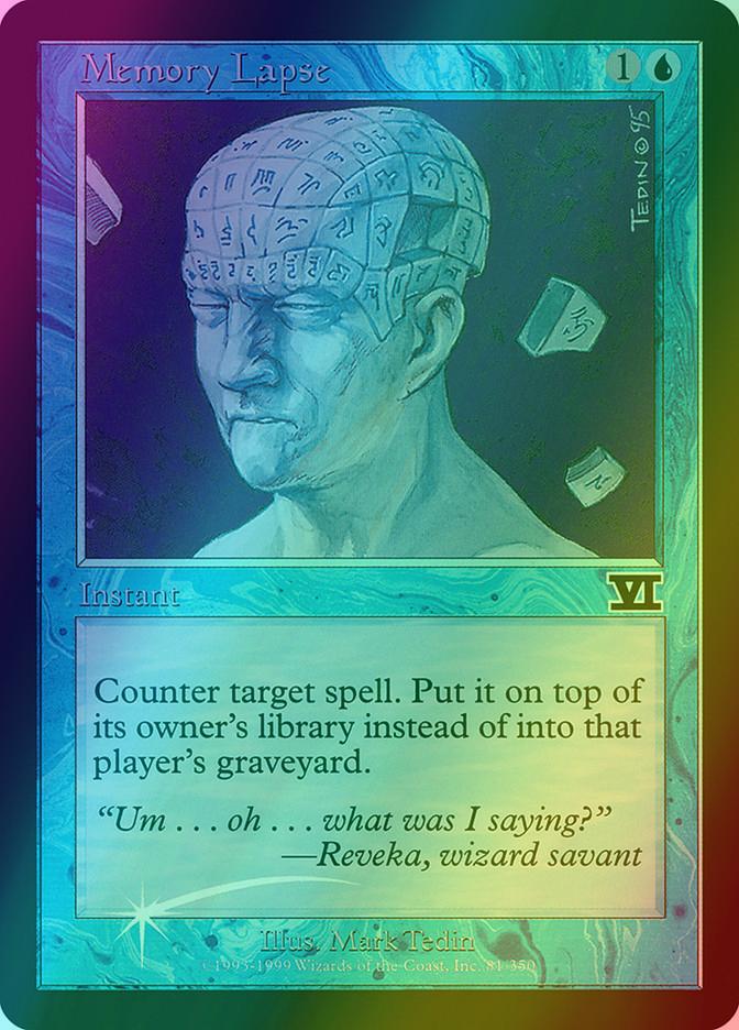 Memory Lapse [Judge Gift Cards 1999] [Foil]