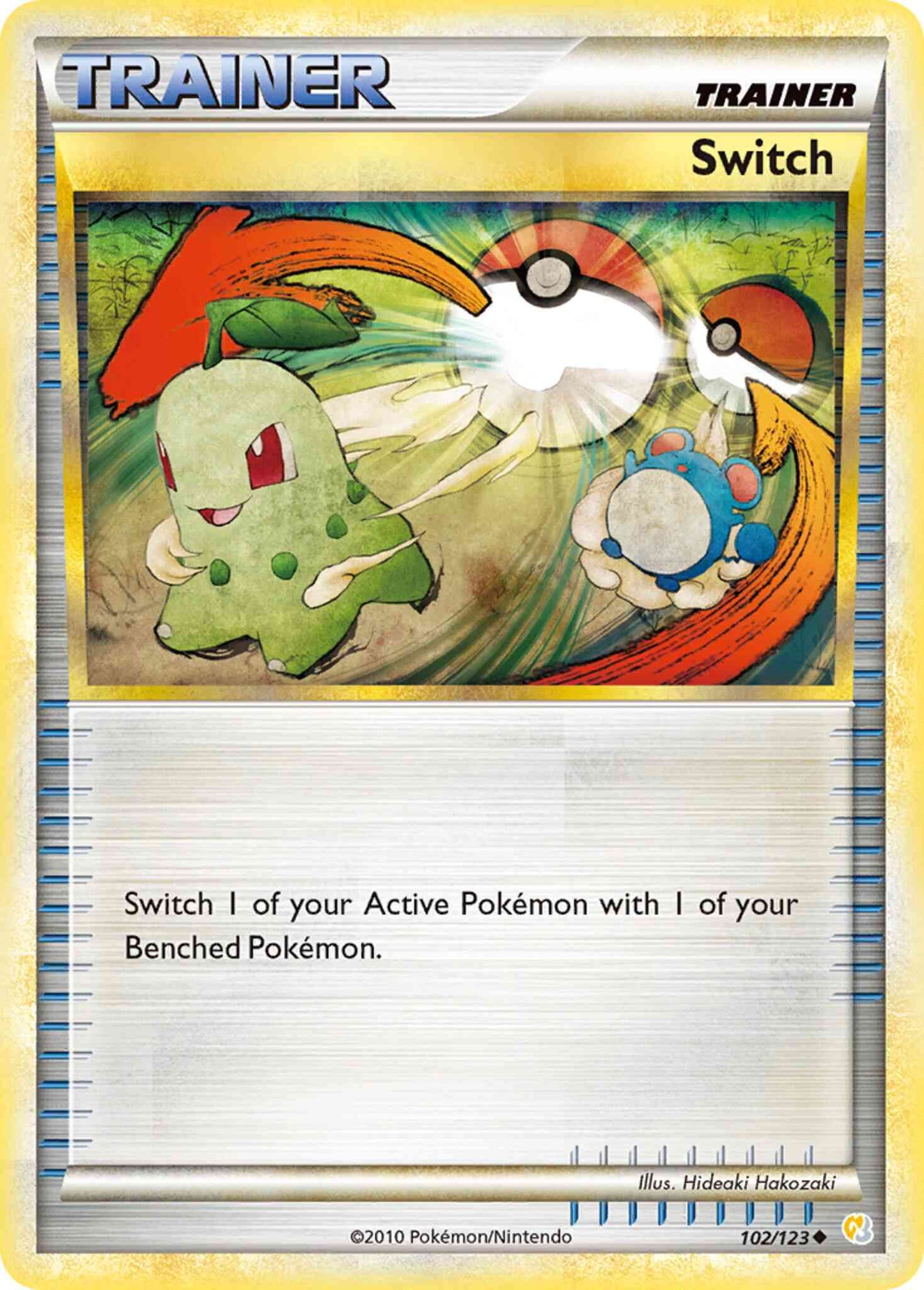 Switch - 102/123 - Uncommon [hgss1-102] [Non-Holo]