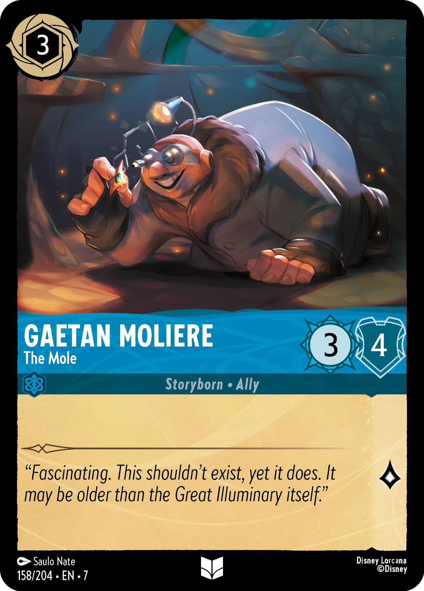 Gaetan Moliere - The Mole - 158/204 [Archazia's Island] [Non-Foil]