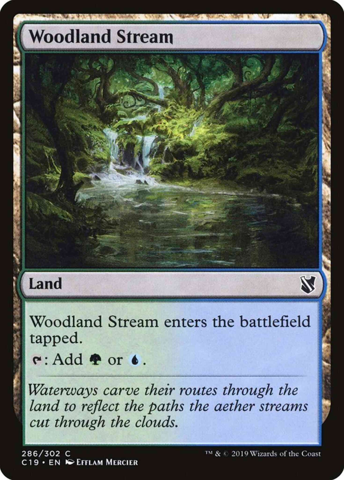 Woodland Stream [286] [Commander 2019] [Non-Foil]