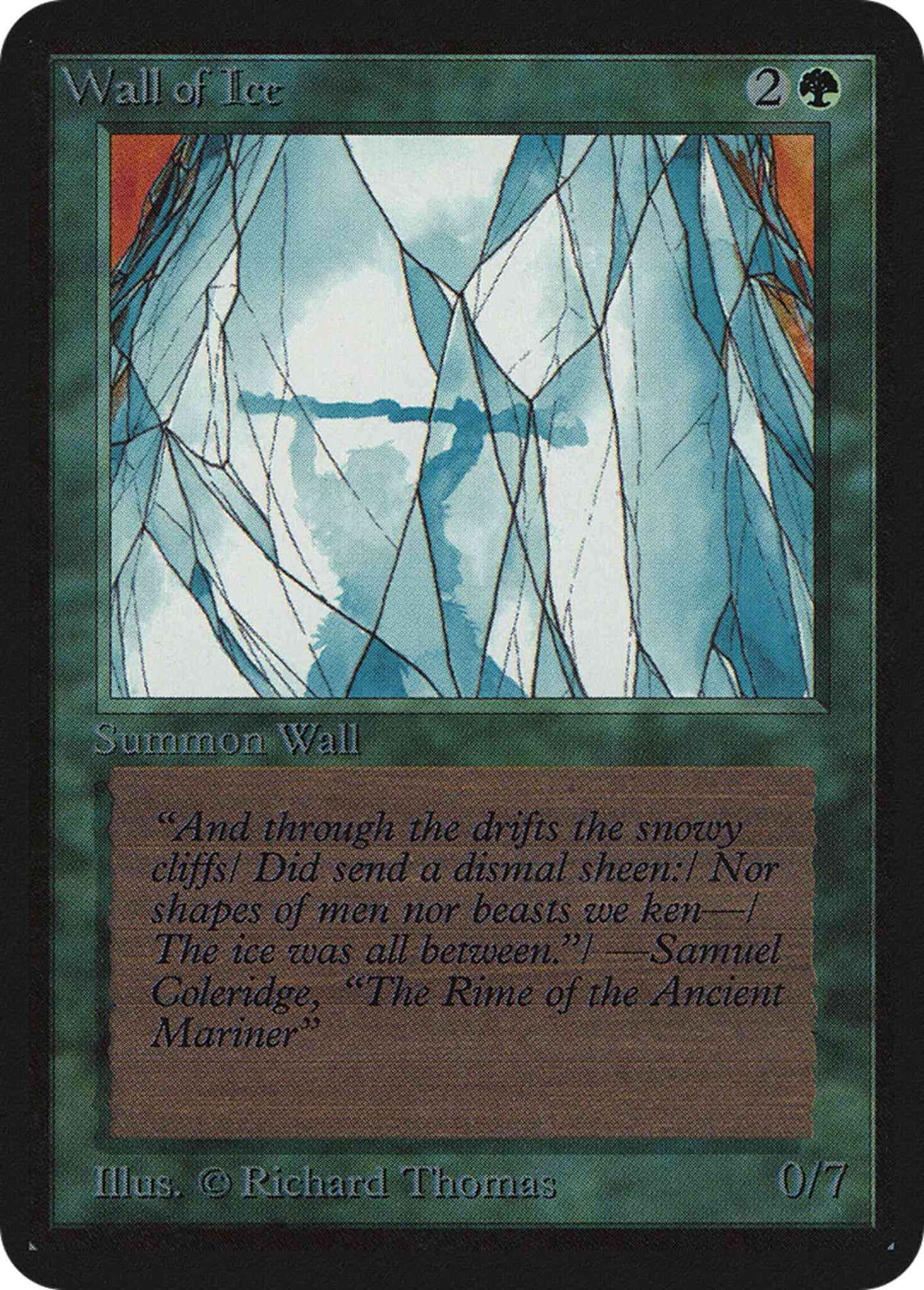 Wall of Ice [224] [Limited Edition Alpha] [Non-Foil]