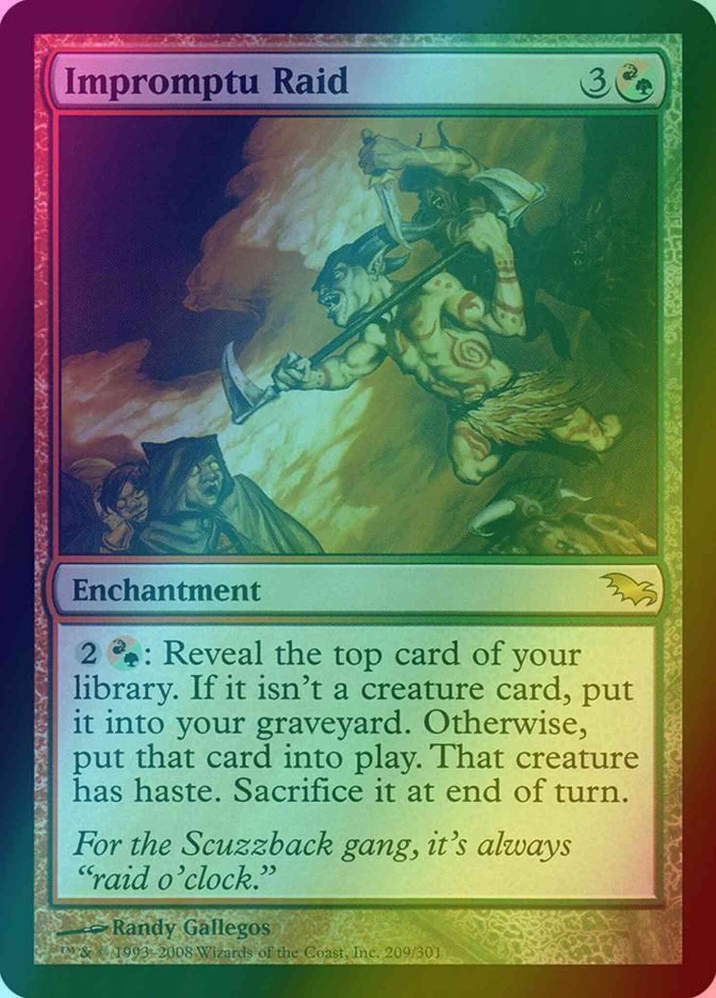 Impromptu Raid [209] [Shadowmoor] [Foil]