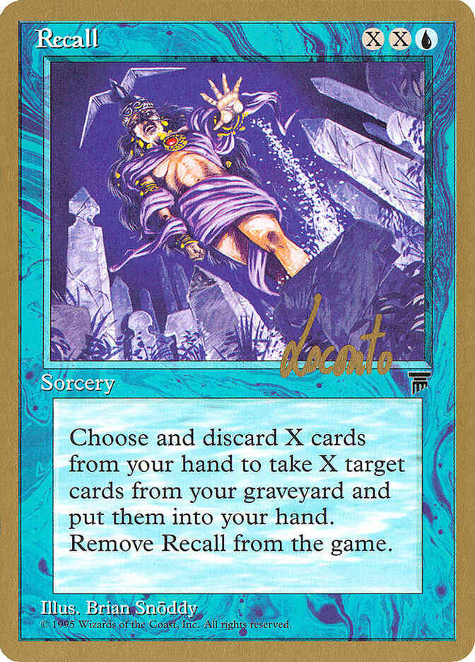 Recall [ml24] [Michael Locanto] [Pro Tour Collector Set] [Non-Foil]