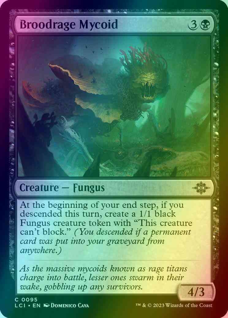 Broodrage Mycoid [95] [The Lost Caverns of Ixalan] [Foil]