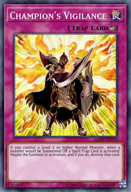Champion's Vigilance - SDBE-EN039 - Common - 1st Edition