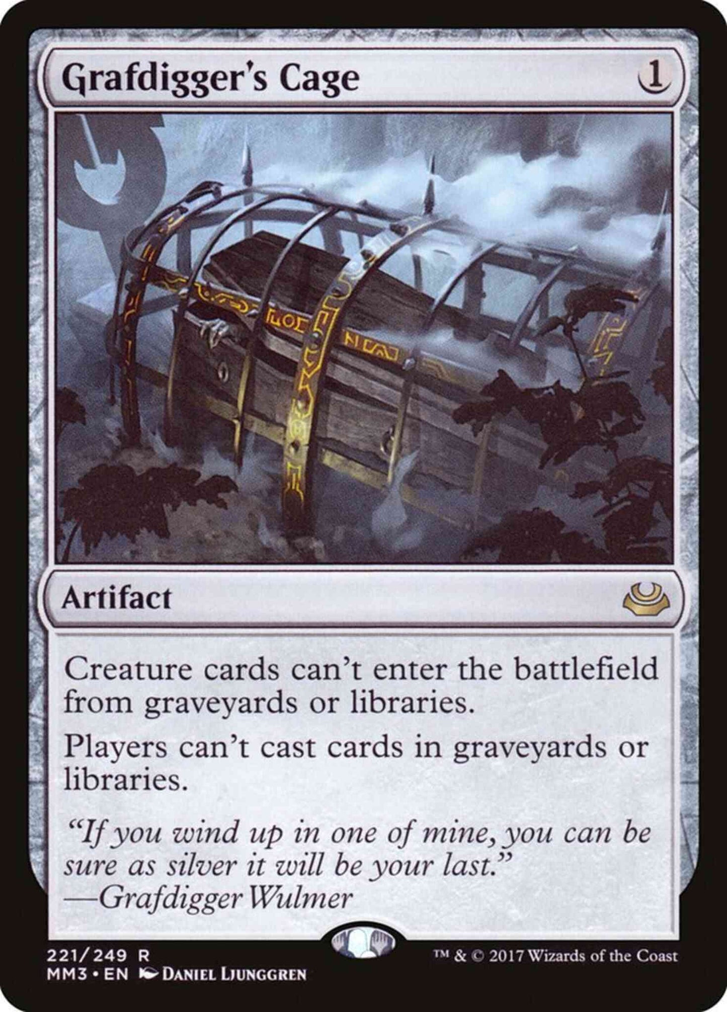 Grafdigger's Cage [221] [Modern Masters 2017] [Non-Foil]