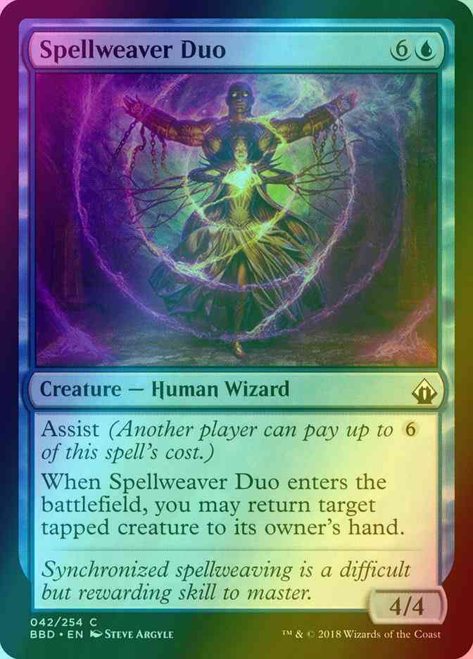 Spellweaver Duo [42] [Battlebond] [Foil]