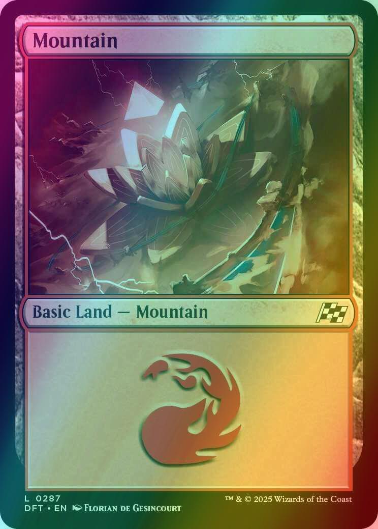 Mountain [287] [Aetherdrift] [Foil]