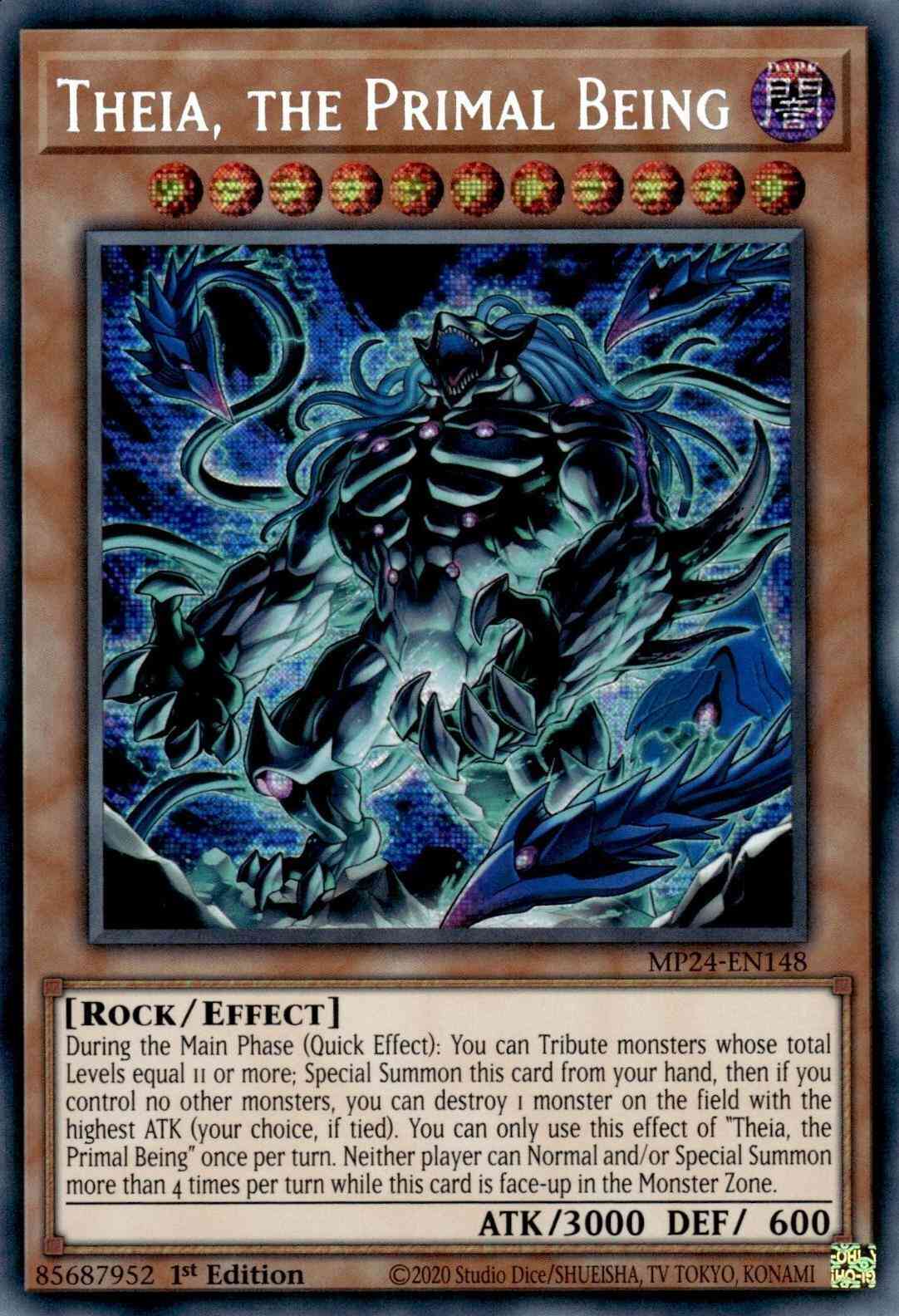 Theia, the Primal Being - MP24-EN148 - Prismatic Secret Rare - 1st Edition