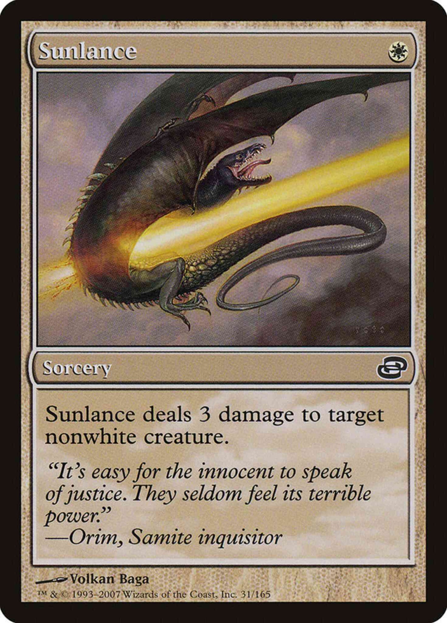 Sunlance [31] [Planar Chaos] [Non-Foil]