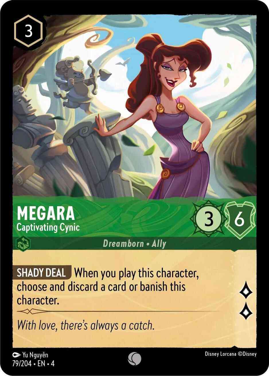 Megara - Captivating Cynic - 79/204 [Ursula's Return] [Non-Foil]