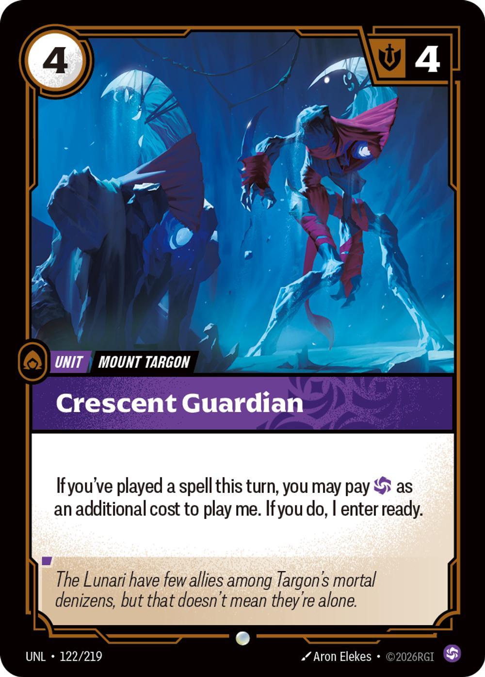 Crescent Guardian - 122/219 [Unleashed] [Non-Foil]