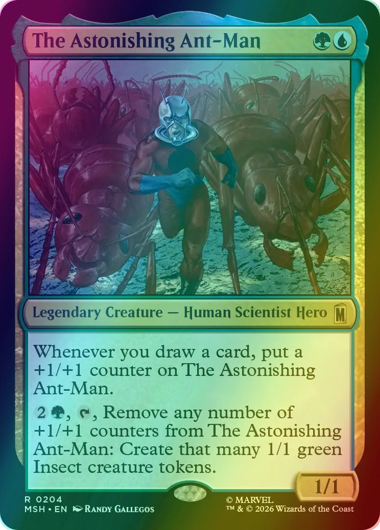 The Astonishing Ant-Man [204] [Marvel Super Heroes] [Foil]