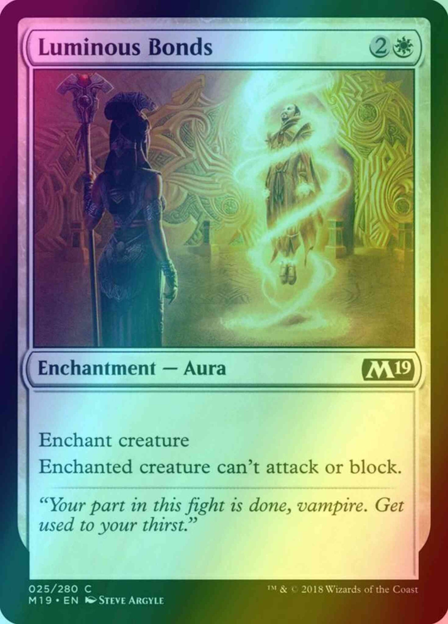 Luminous Bonds [25] [Core Set 2019] [Foil]