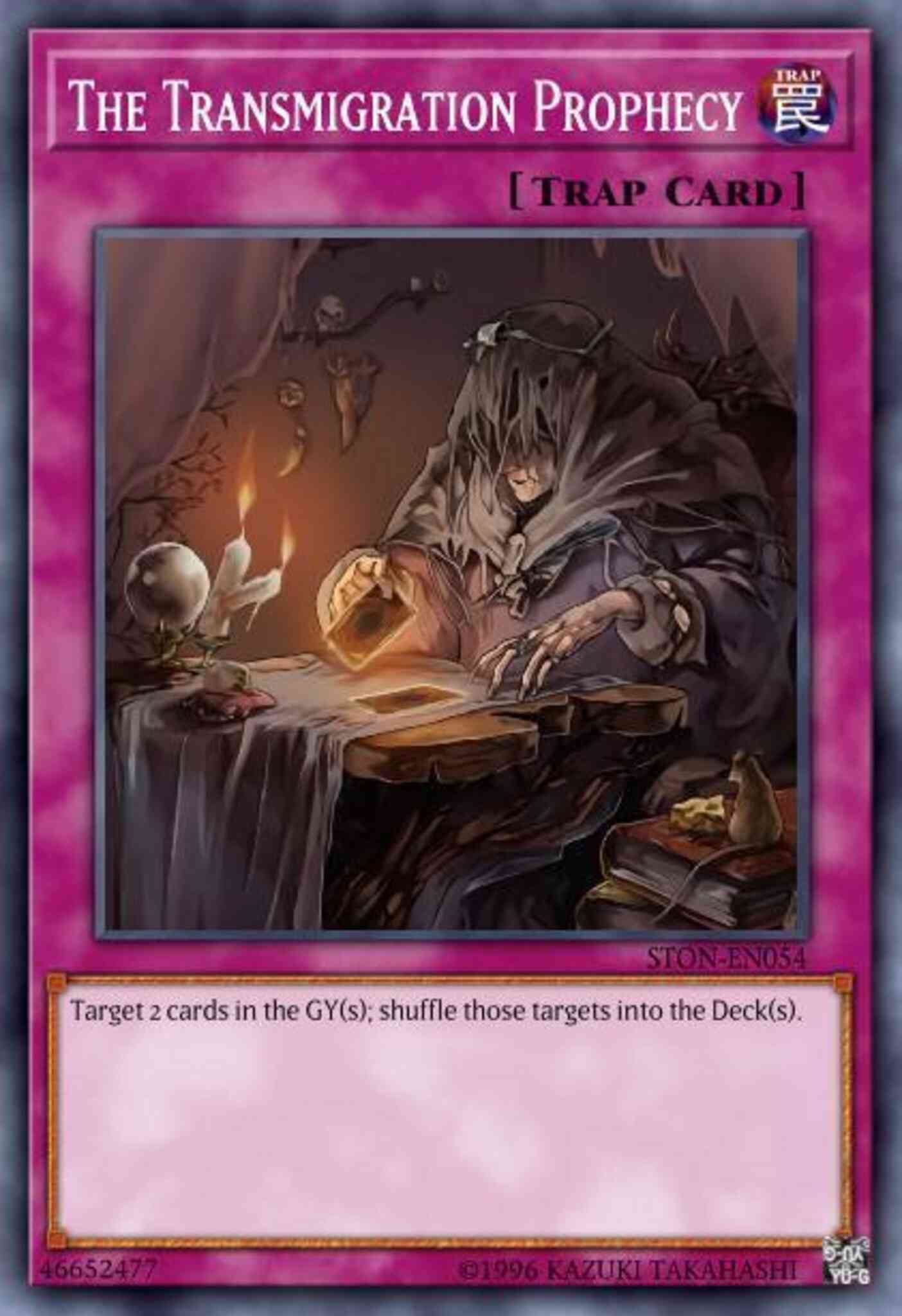 The Transmigration Prophecy - STON-EN054 - Ultimate Rare - 1st Edition