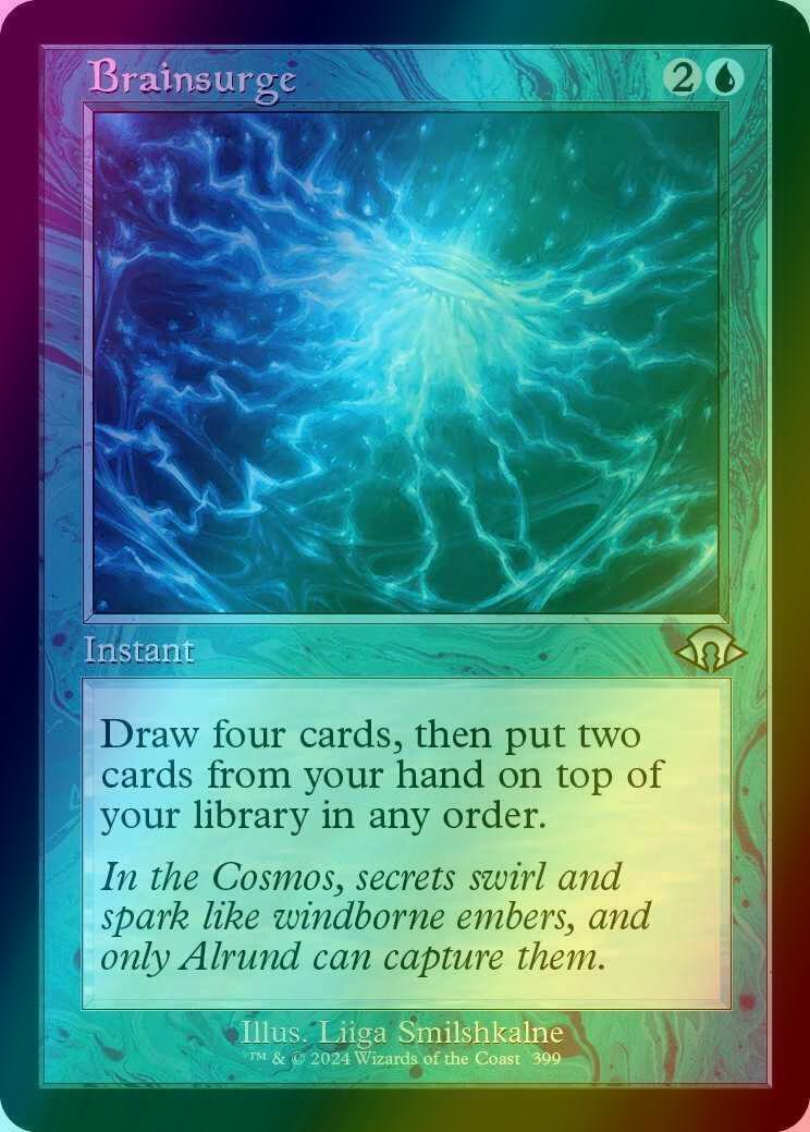 Brainsurge [399] [Retro Frame] [Modern Horizons 3] [Foil]