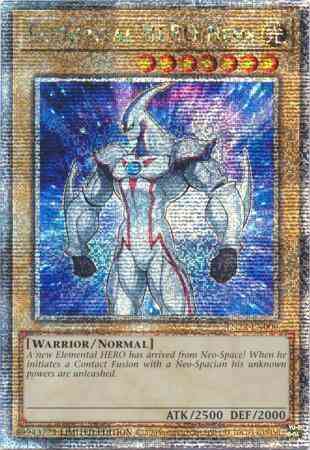 Elemental HERO Neos - TN23-EN006 - Quarter Century Secret Rare - Limited