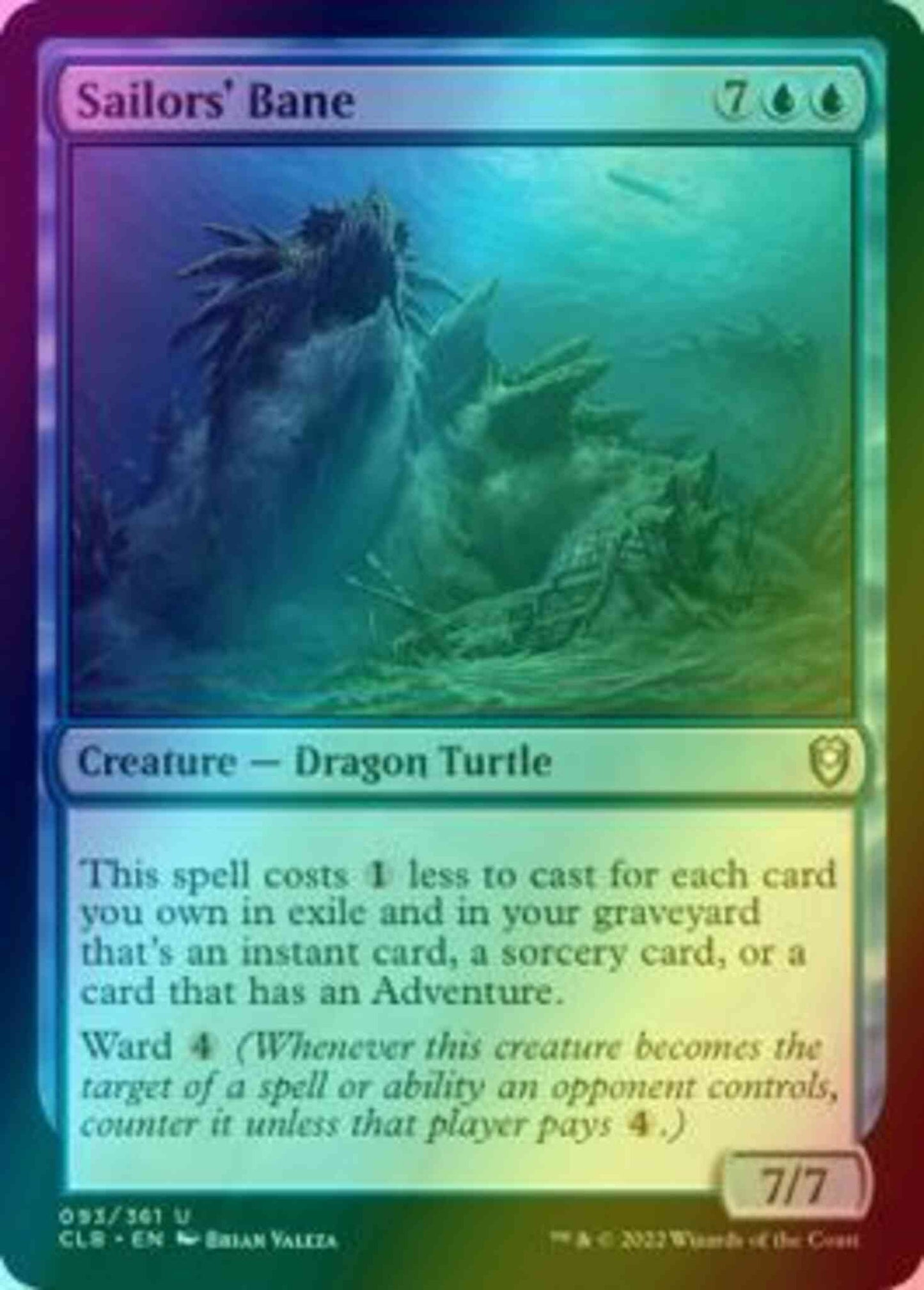 Sailors' Bane [93] [Commander Legends: Battle for Baldur's Gate] [Foil]