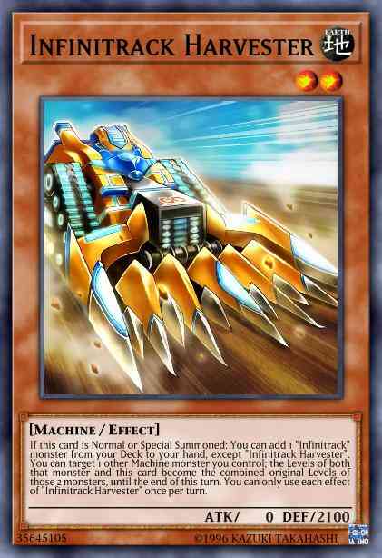 Infinitrack Harvester - MP20-EN206 - Ultra Rare - 1st Edition