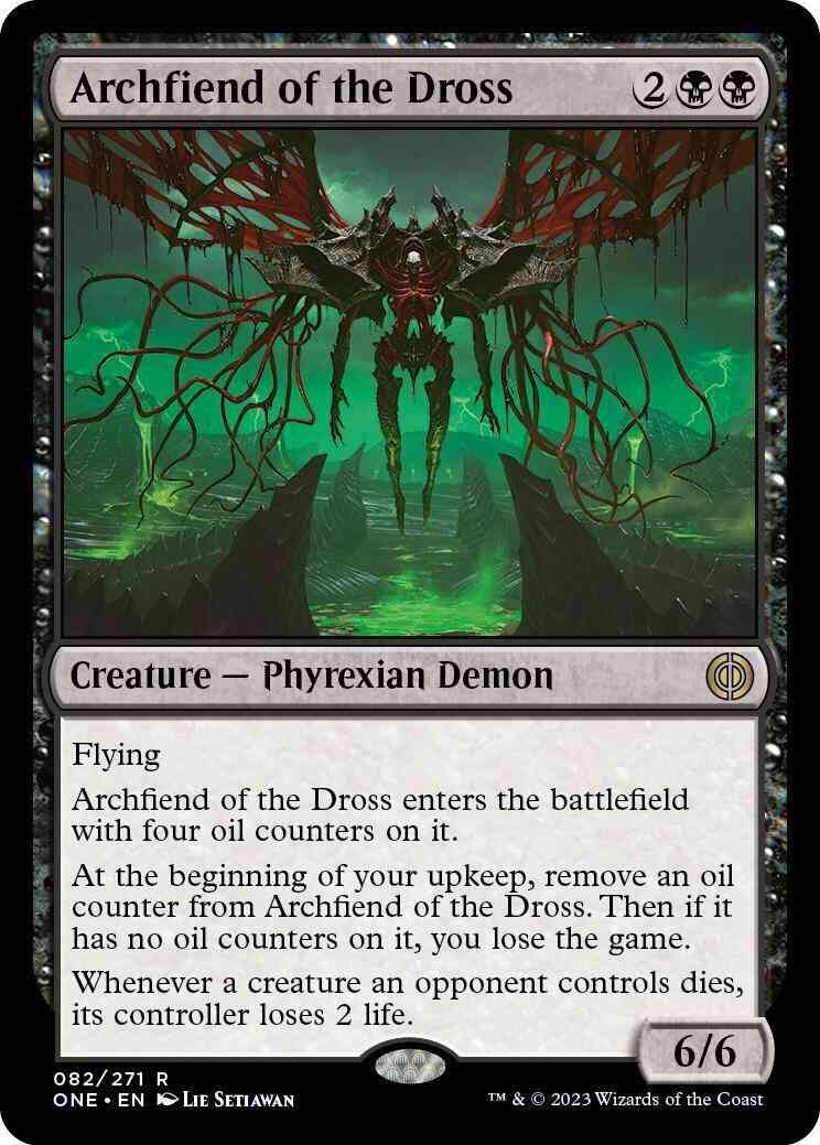 Archfiend of the Dross [82] [Phyrexia: All Will Be One] [Non-Foil]