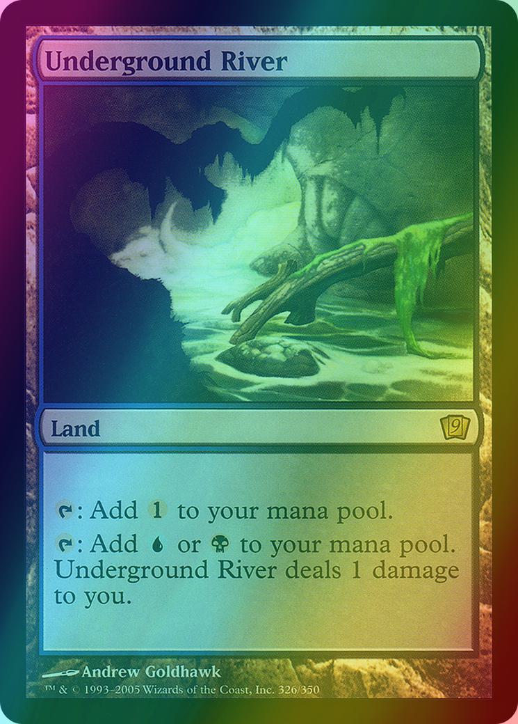 Underground River [326x] [Ninth Edition] [Foil]