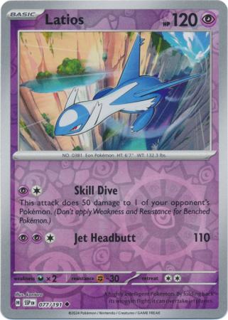 Latios - 077/191 - Uncommon [sv08-077] [Reverse Holo]