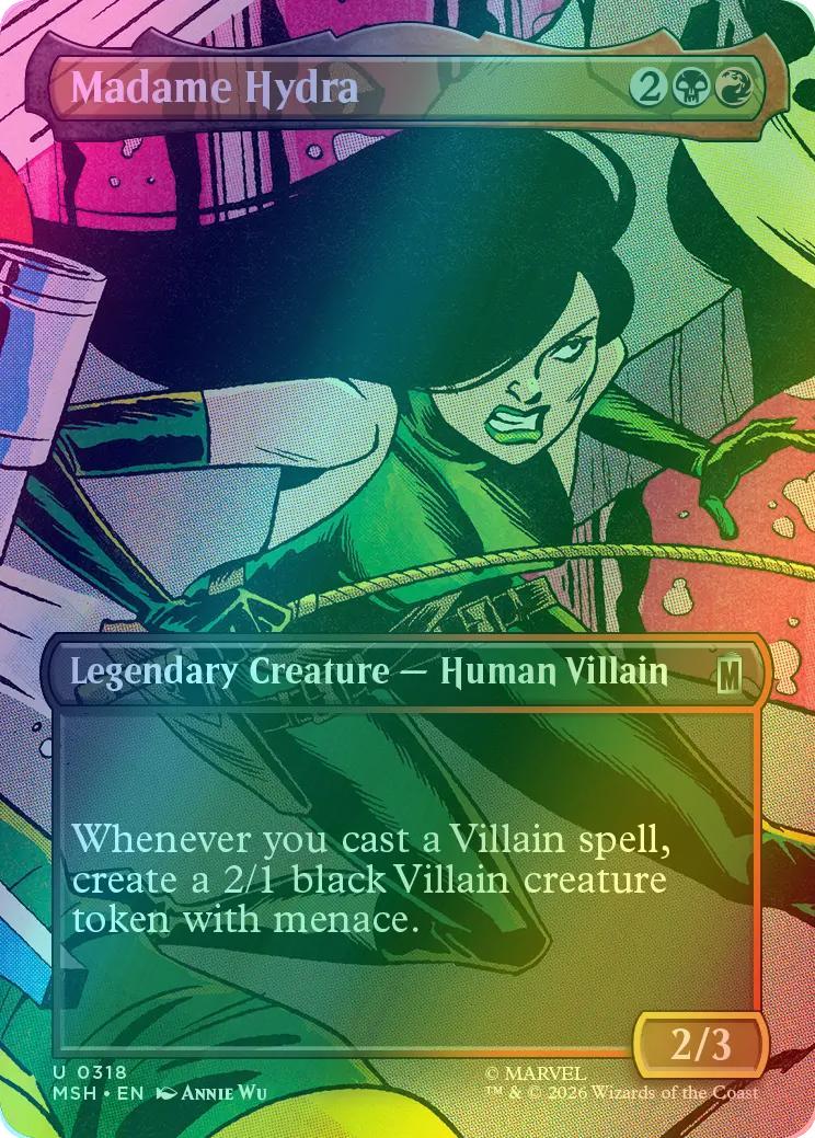Madame Hydra [318] [Borderless] [Scene] [Marvel Super Heroes] [Foil]