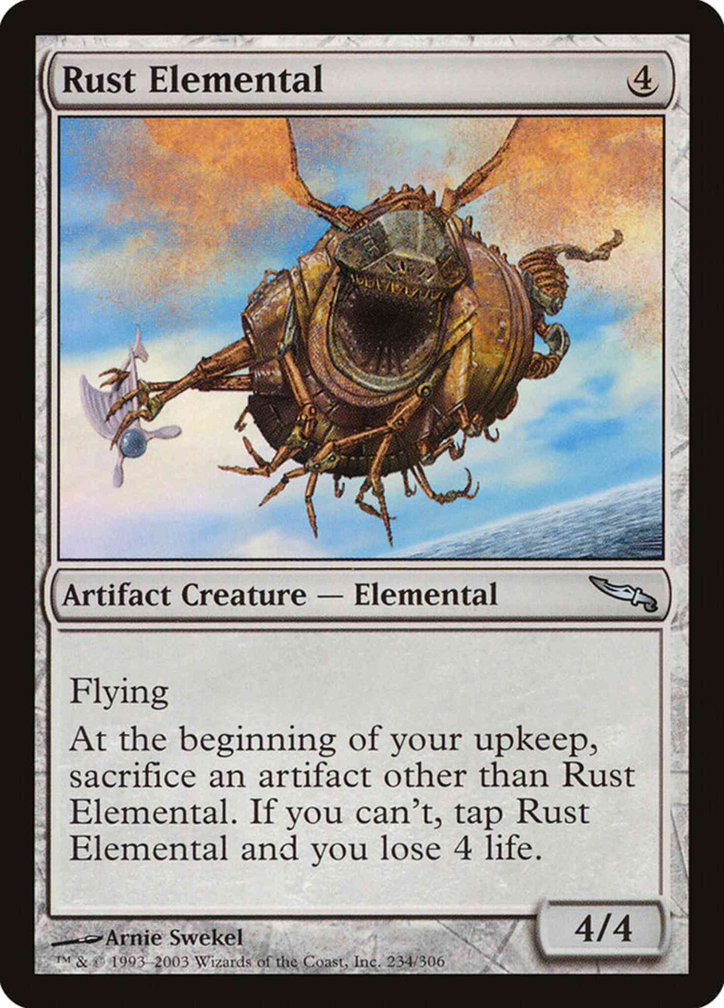 Rust Elemental [234] [Mirrodin] [Non-Foil]
